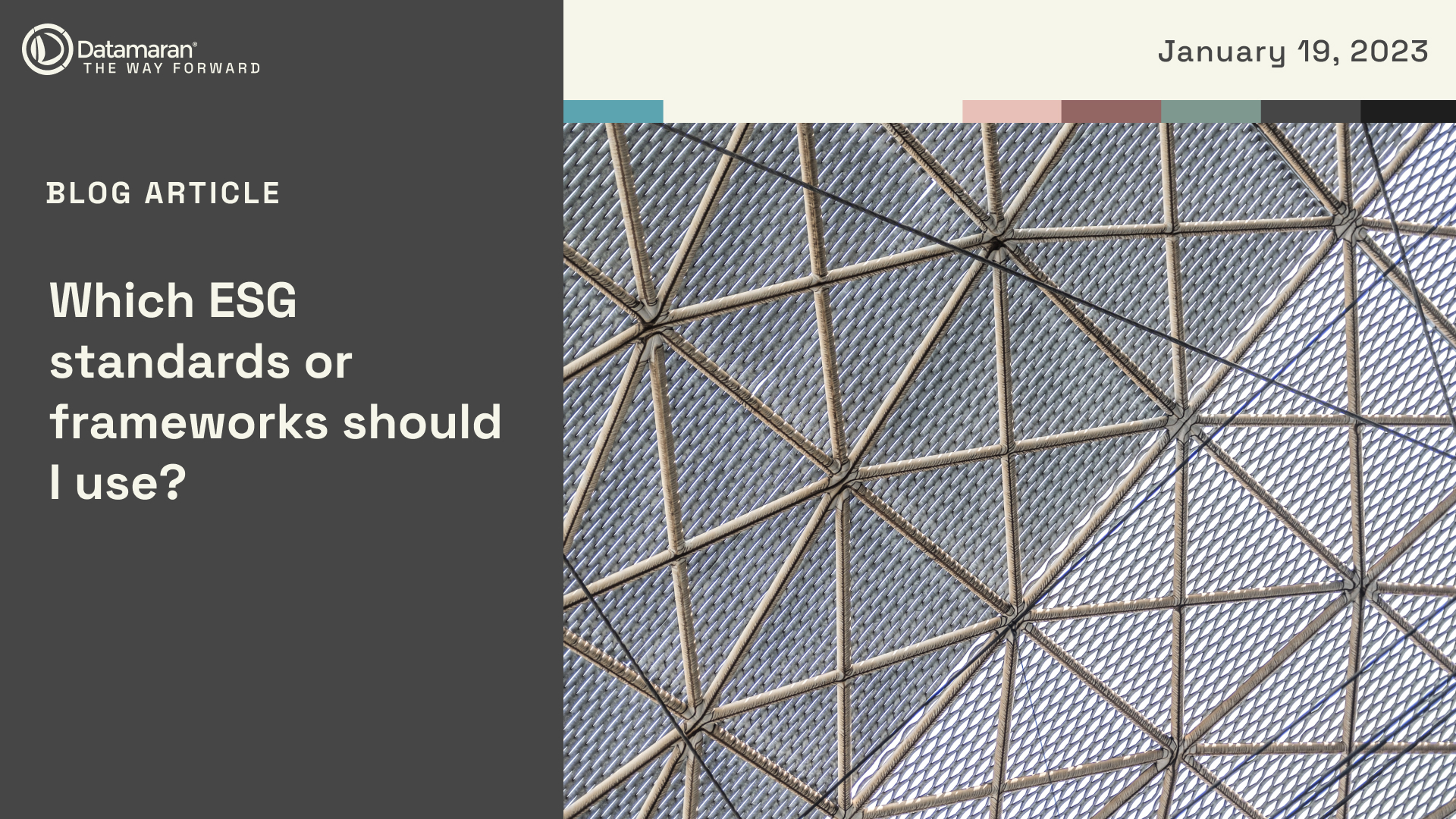 Which ESG Standards Or Frameworks Should I Use?